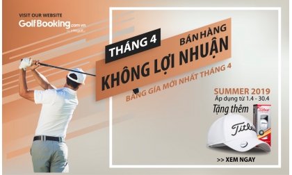  Khuyến mại đặc biệt booking tháng 04/2019 - Promotion April 2019