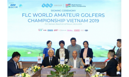  Tập đoàn FLC trở thành đơn vị tổ chức giải World Amateur Golfers Championship tại Việt Nam.