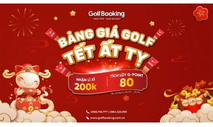 BẢNG GIÁ ĐẶT SÂN GOLF NGÀY TẾT ÂM LỊCH 2025 – KÈM ƯU ĐÃI ĐẶC BIỆT TỪ INTERGOLF