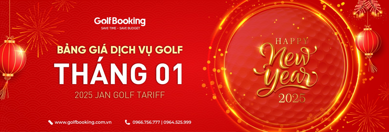 January Golf Tariff